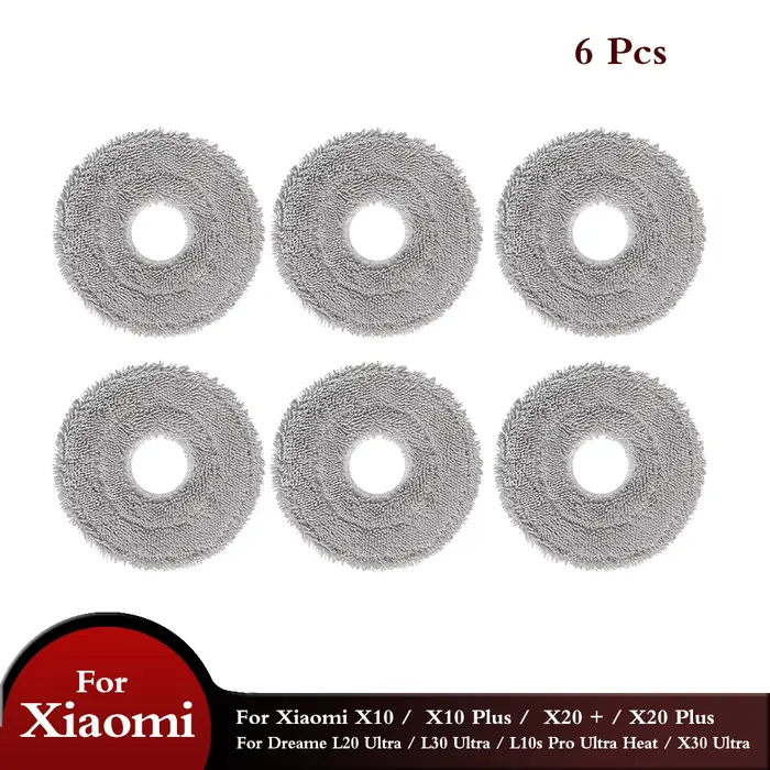 Compatible avec les robots aspirateurs Xiaomi S10+ S20+ X10+ X20 Plus B101CN et Dreame L10S Ultra