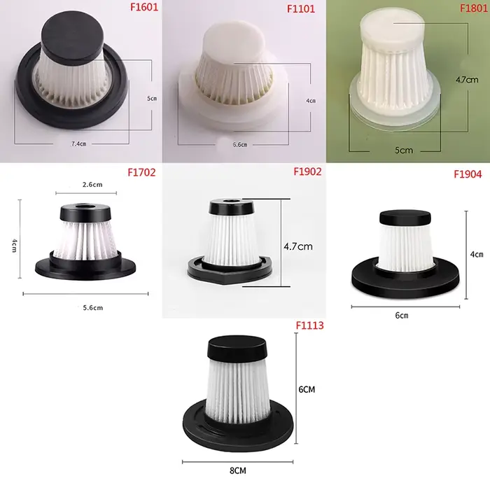 Cartouches d'aspirateur de voiture sans fil