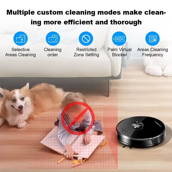 (code promo: AEGG66) Aspirateur robot hybride Liectroux X6