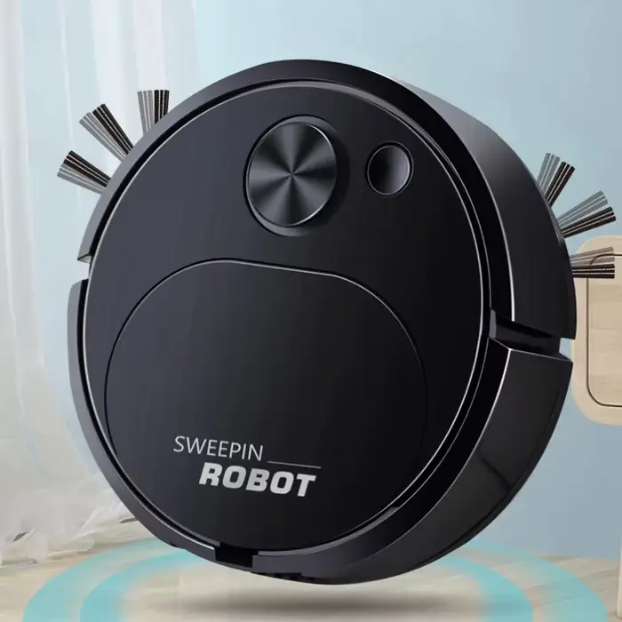 Nouveau Robot de balayage USB aspirateur vadrouille 3 en 1 intelligent sans fil 1500Pa traînant nettoyage balayage sol pour le bureau à domicile