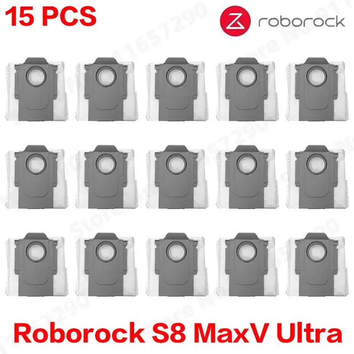 Roborock S8 MaxV Ultra accessoires Robot aspirateur brosse latérale principale filtre Hepa vadrouille sacs à poussière pièces de rechange