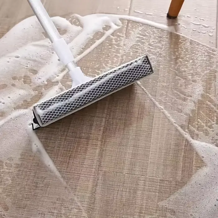 Nettoyeur de vitres de raclette 2 en 1