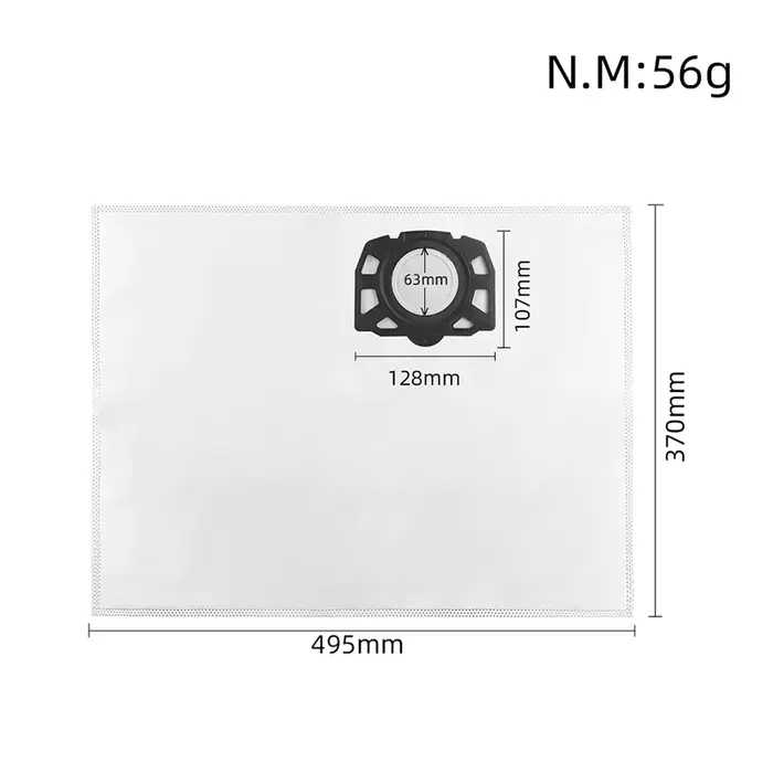 Sacs à poussière de remplacement pour aspirateur robot Karcher Wwiches Plus WD3 SE4002