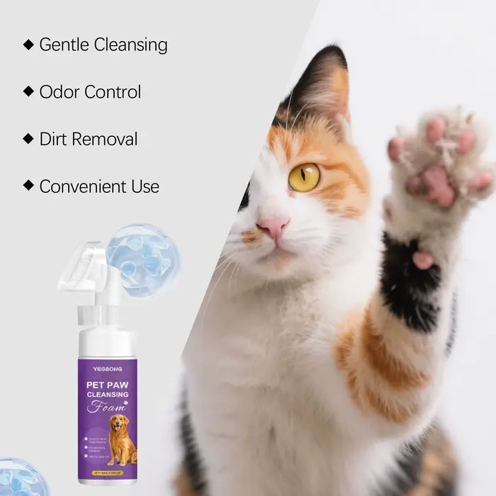 Nettoyant pour pattes de chien et de chat