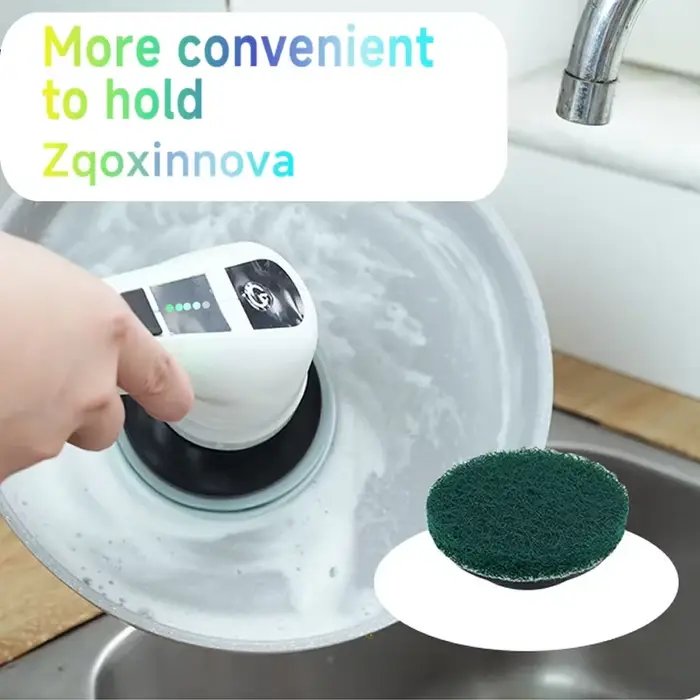 Brosse de nettoyage électrique 7 en 1, épurateur rotatif électrique, outil de nettoyage pour cuisine/salle de bain/salon, brosses à cheveux domestiques
