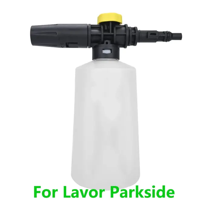 Lance à mousse de neige de 750ML pour Lavor Parkside Sterwin pompier voiture nettoyeurs haute pression générateur