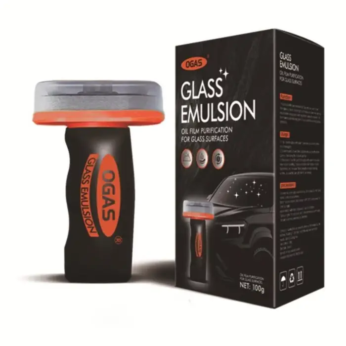 Dissolvant de Film d'huile d'émulsion de verre portatif