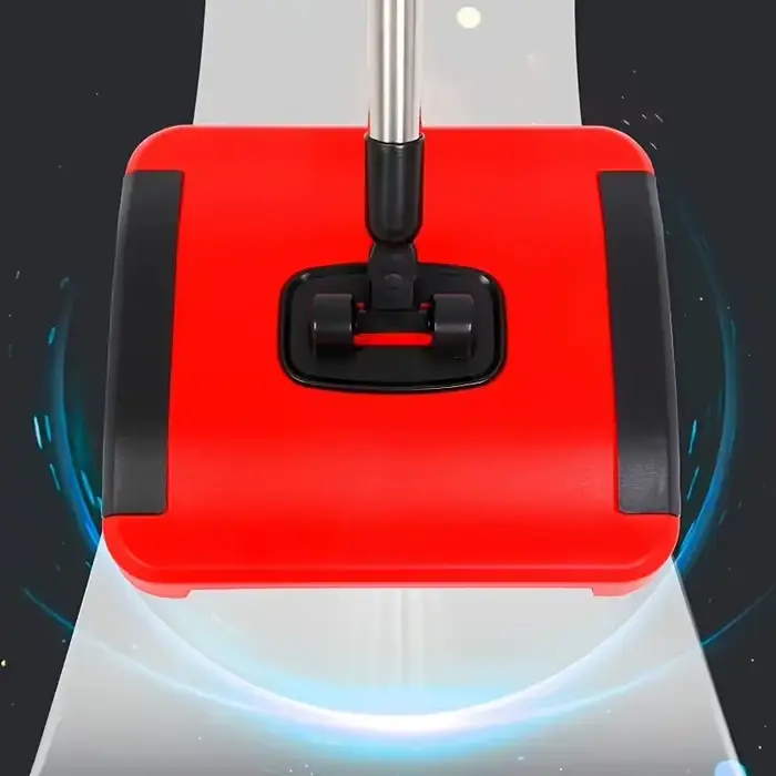 Nettoyeur de tapis manuel avec brosse à rouleau poussoir