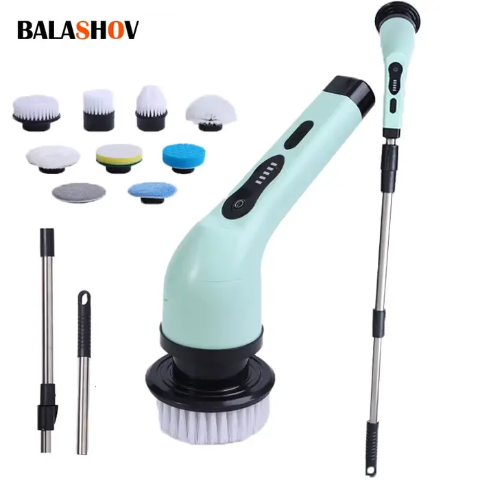 Brosse de nettoyage électrique 9 en 1