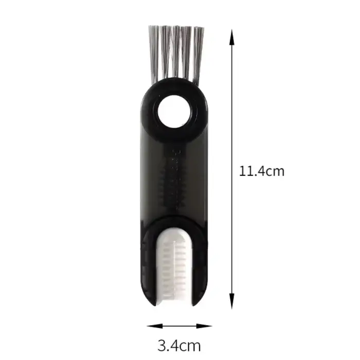 Lamgool 3 en 1 brosse de nettoyage d'écart de bouteille brosse multifonctionnelle tasse outils de ne