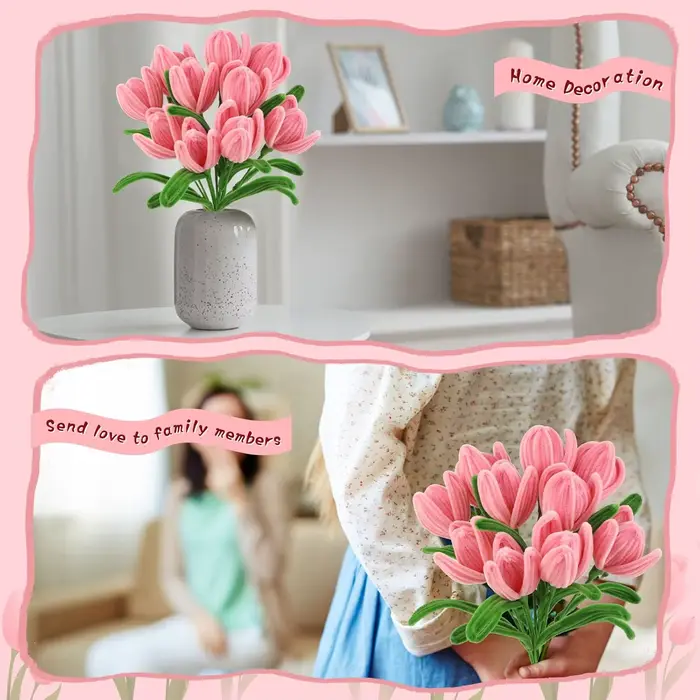 Kit de nettoyage de tuyaux rose