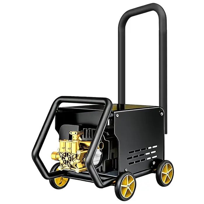 Nettoyeur haute pression portable sur chariot 2000W 135 bars