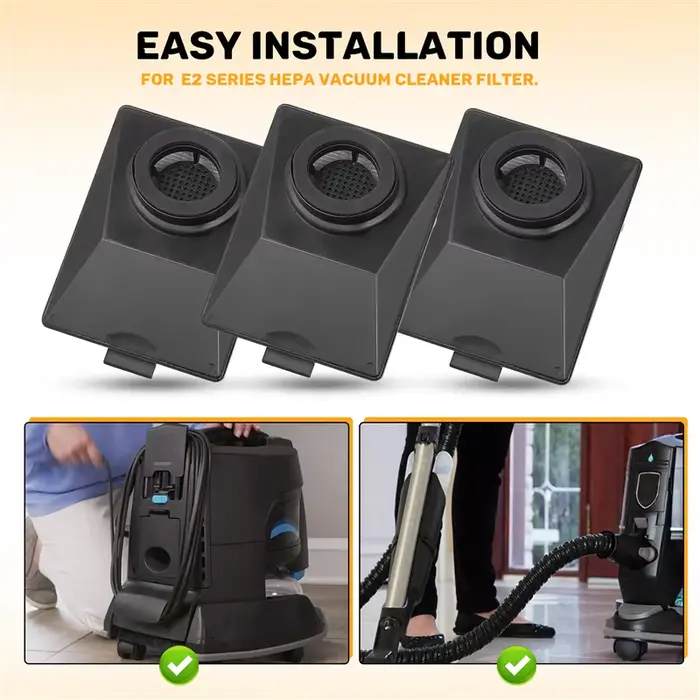 Filtre Hepa de remplacement pour aspirateur série Rainbow Rexair E2, accessoires de filtre, pièces,