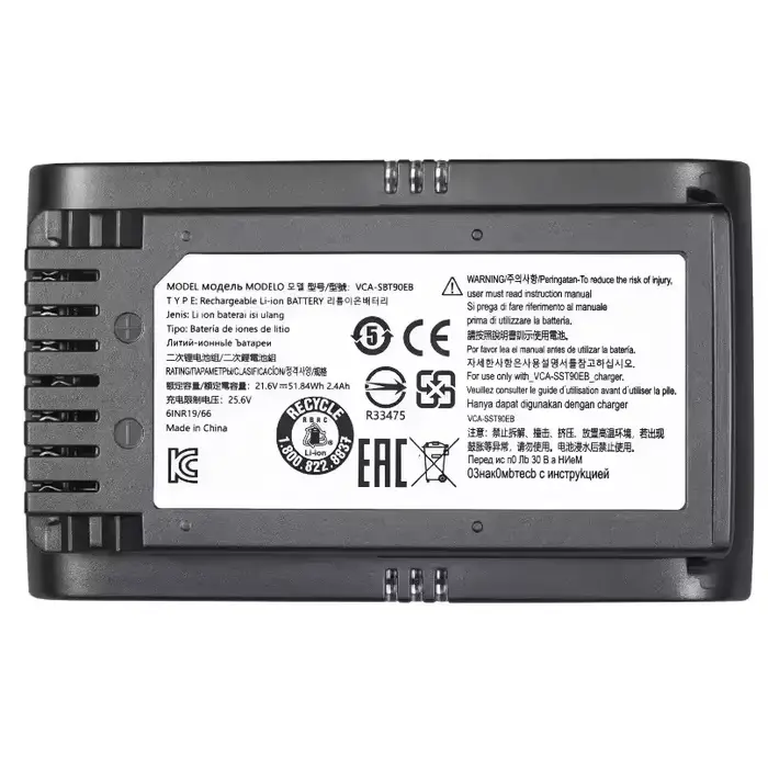 Batterie d'aspirateur VCA-SBTA60 de haute qualité