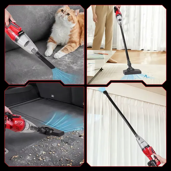 ONEVAN 12KPA aspirateur électrique sans fil multi-fonction nettoyage à main voiture maison outil de poussière pour Makita 18v batterie broche