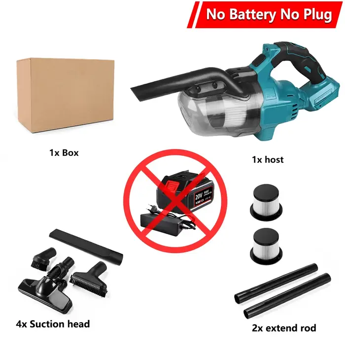 Makita – aspirateur électrique sans fil multifonction Portable, Machine de nettoyage de tapis et de