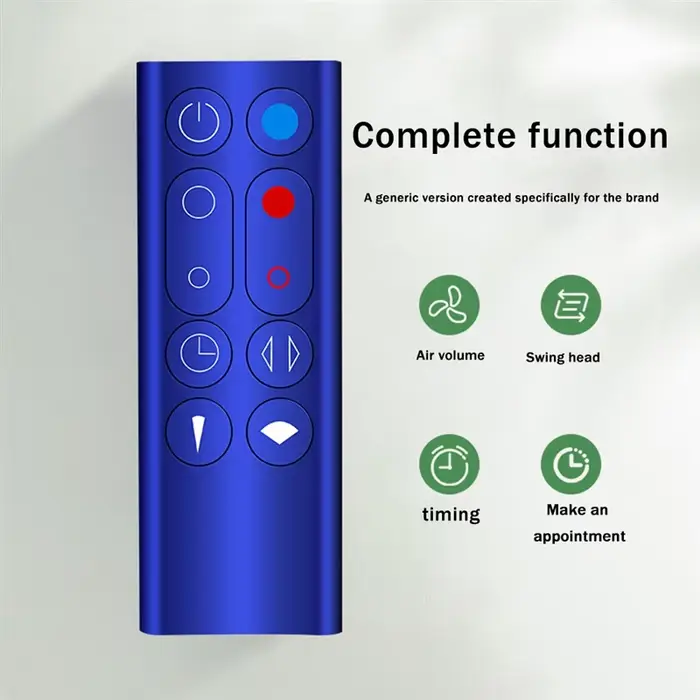 Télécommande de remplacement pour supporter ficateur d'air Dyson AM09