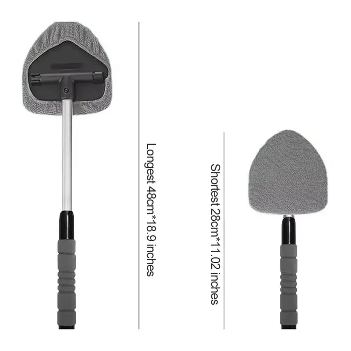Ensemble de brosses de nettoyage de pare-brise de fenêtre de voiture télescopique