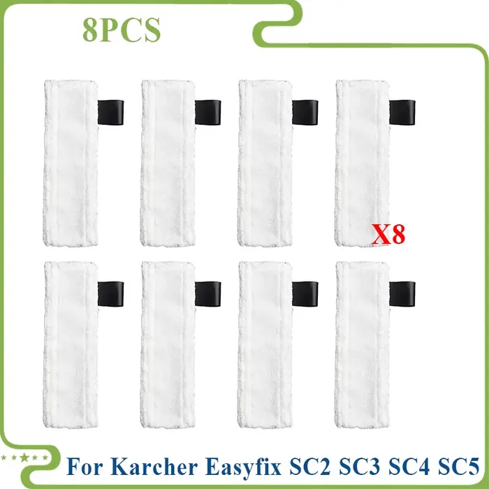 Chiffon de vadrouille pour nettoyeur à vapeur Karcher Easyfix SC2 SC3 SC4 SC5