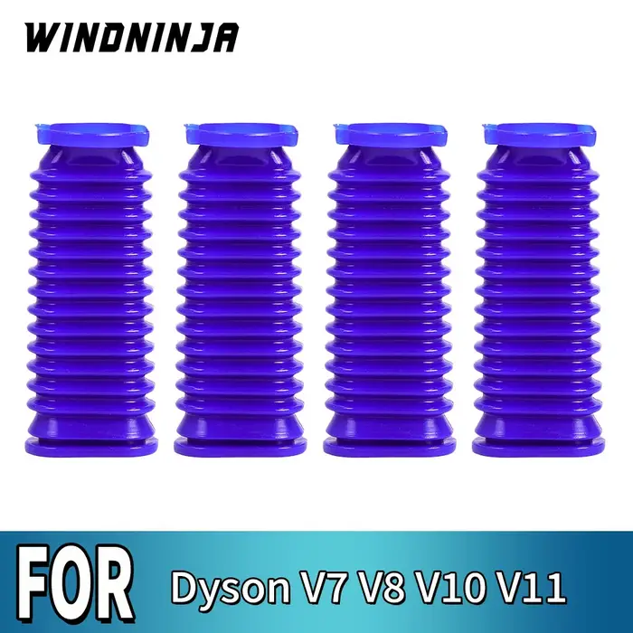 Accessoires de tuyau de conduit inférieur pour aspirateur Dyson V7 V8 V10 V11 Rouleau souple flexible en caoutchouc