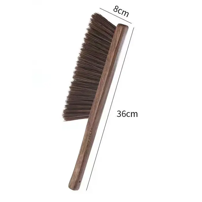 Balai de nettoyage ménager antistatique à poils souples avec long manche, brosse de chambre sur le l