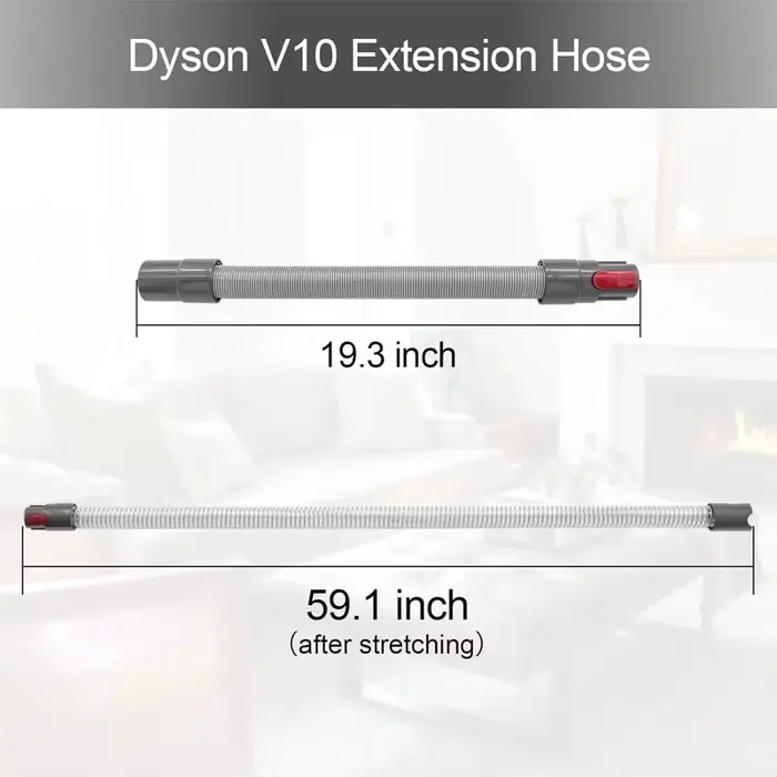 Tuyau d'extension Flexible pour aspirateur Dyson V7 V8 V10 V11 V15