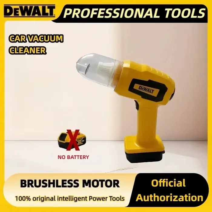 DEWALT – aspirateur de voiture portatif 2 en 1 à forte aspiration, 10kPa, sans fil, pour la collecte