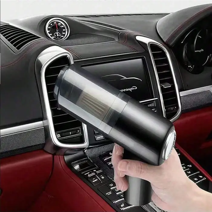 Aspirateur 3 en 1 intégré avec fonction d'aspiration et de soufflage, rechargeable par USB, petit as