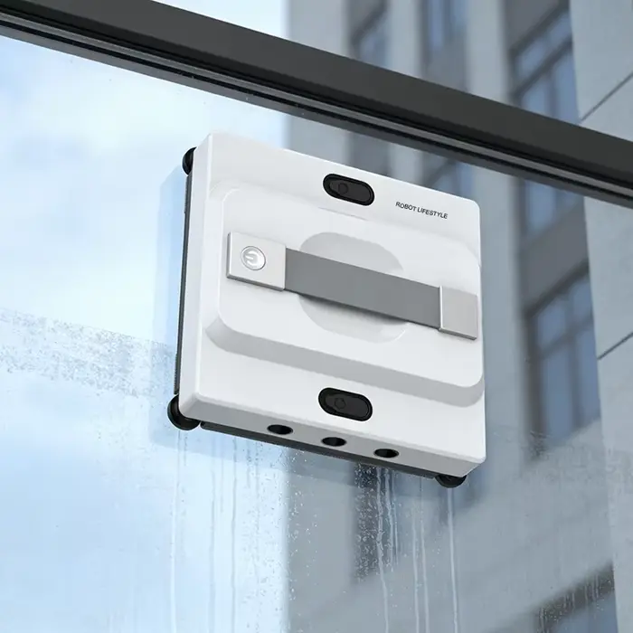 Robot nettoyeur de vitres robotisé pour le lavage des fenêtres avec 6 buses de pulvérisation