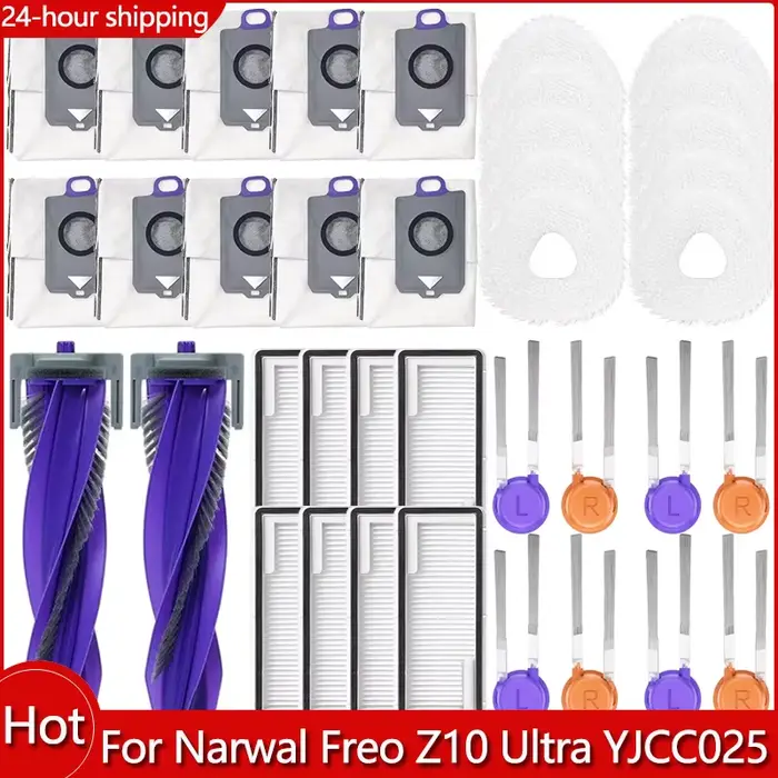 Pièces de rechange pour aspirateur robot Narwal Freo Z10 Ultra YJCC025