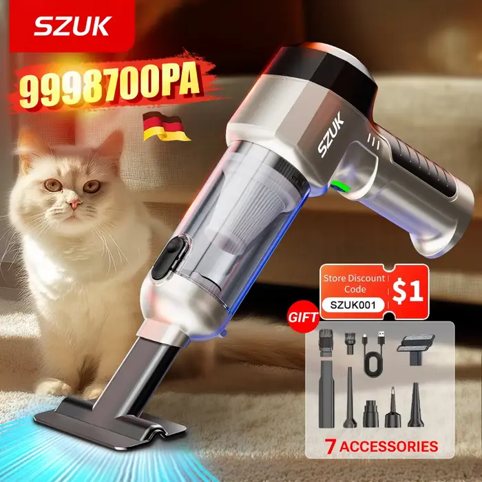 SZUK C017MAX aspirateur de voiture Portable Mini