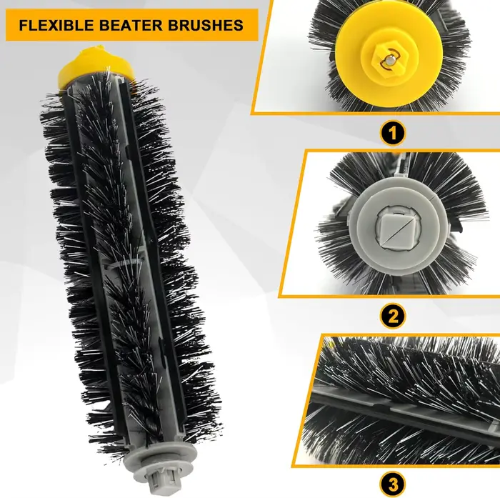 Rouleau de brosse principale de rechange pour aspirateur iRobot Roomba