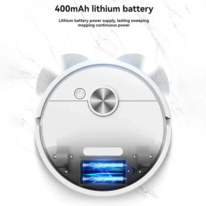 Nouveau Robot aspirateur de balayage intelligent 3 en 1, 4000Pa, forte aspiration, facile à utiliser pour les sols durs, tapis pour poils d'animaux domestiques, 2025