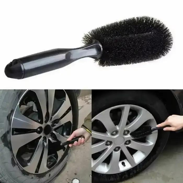 Brosse de nettoyage de roues de voiture