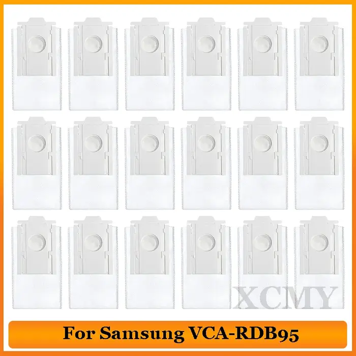 Sac à poussière pour Samsung Accessoires VCA-RDB95 Jet Bot + Jet Bot AI + Robot Aspirateur Sac sale Remplacement Pièces de sac d'aspirateur