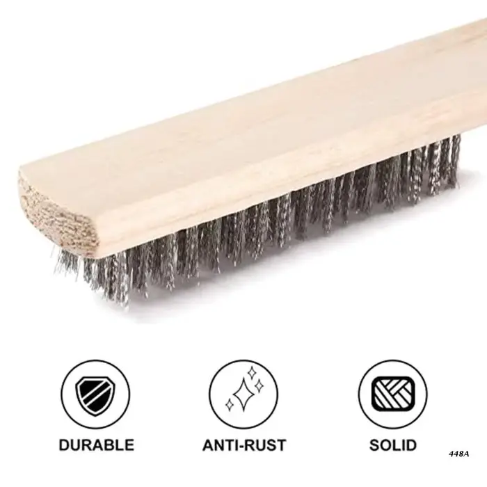 Ensemble de 3 brosses métalliques pour le nettoyage