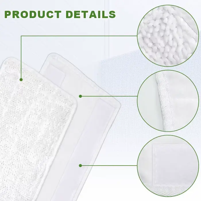 Pièces de rechange tampon de vadrouille Compatible pour Vileda Steam XXL accessoires