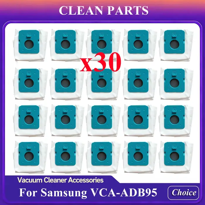 Sac à poussière pour aspirateur robot Samsung Bespoke VCA-ADB95 VS20A95923W VCA-ADB95A DJ67-00906A