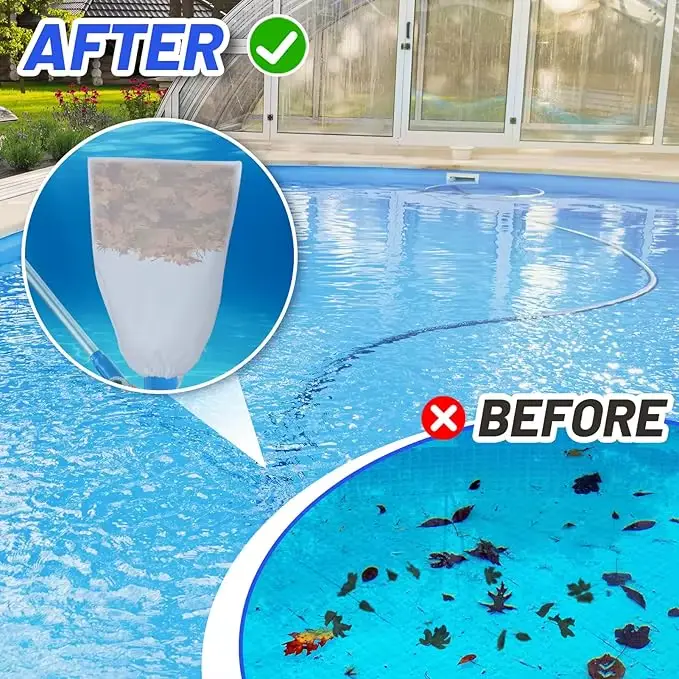 Sac filtrant pour aspirateur de piscine