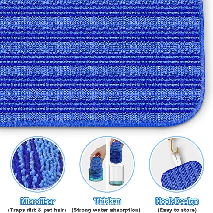 Tampons de vadrouille réutilisables pour Swiffer PowerMop