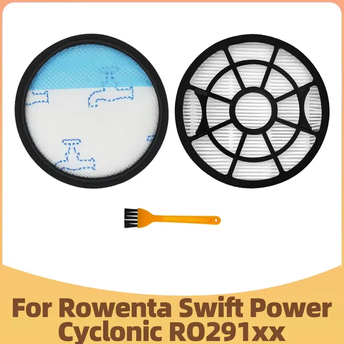 Filtre Hepa compatible avec Rowenta Swift Power Cyclonic RO2910 RO2913 RO2915 RO2932 RO2933 RO2957 R