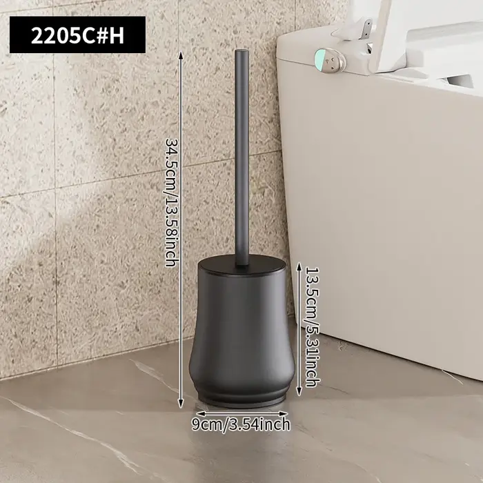 Brosse de toilette de salle de bain, nettoyage de toilettes anti-odeurs mural, brosse de toilette, b