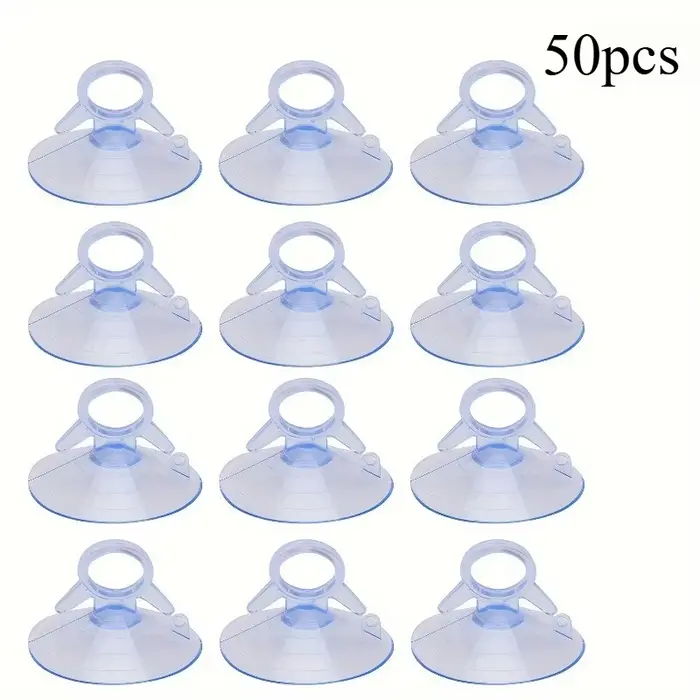 50 pièces d'accessoires de suspension pour vitres, carreaux, cuisine, salle de bain, miroirs, murs d