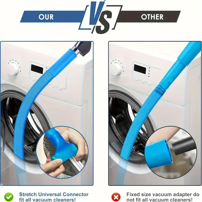 Accessoire de tuyau de nettoyage d'échappement de sèche-linge