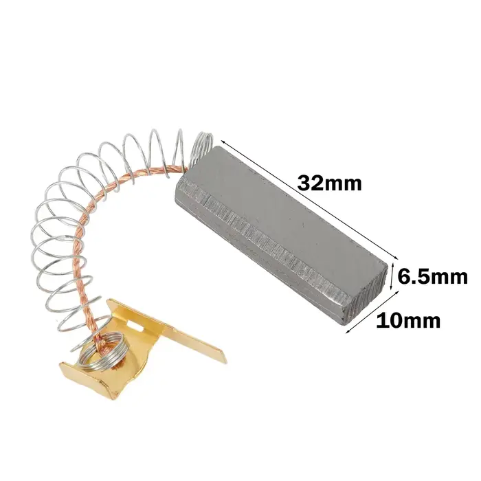 Brosse en carbone pour moteur d'aspirateur domestique