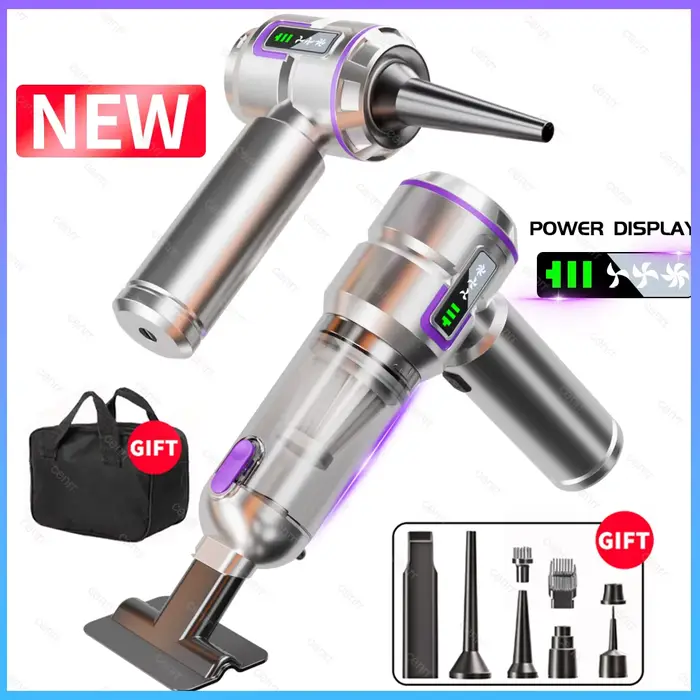 Aspirateur de voiture Mini puissant 998000PA appareil ménager Portable souffleur