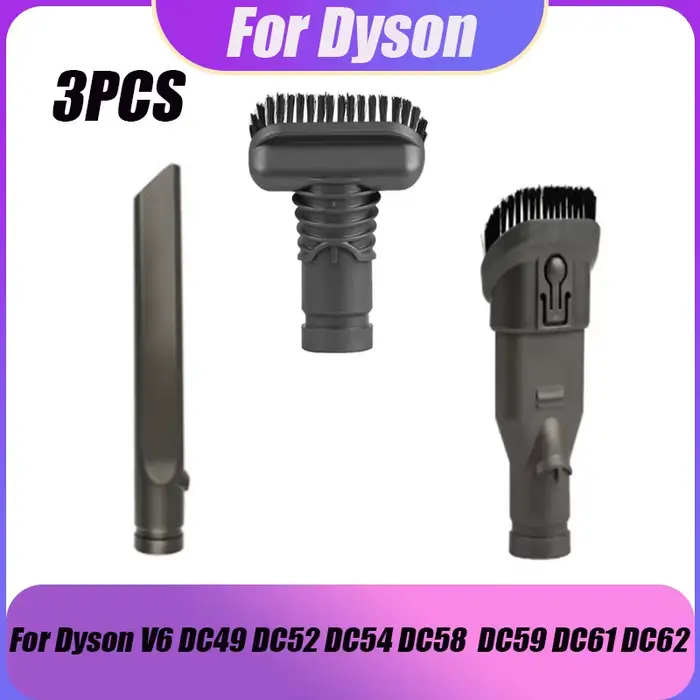 Accessoires pour aspirateur, brosse de nettoyage carrée de 33mm de diamètre extérieur, pour Dyson V6