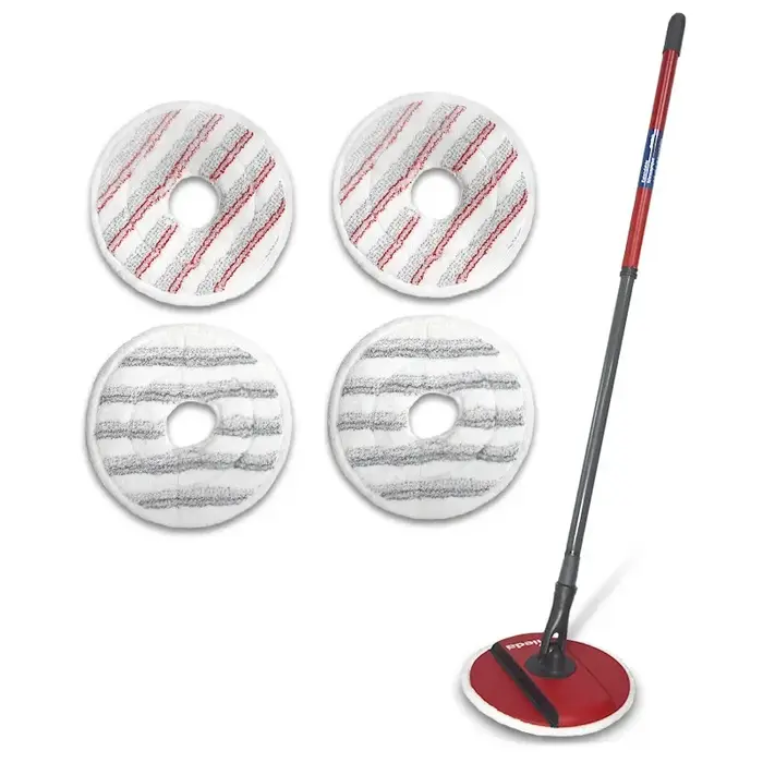 Earths Microcarence Books Lavable pour Vileda, Spin & Clean, Mop Refill, Aspirateur, Accessoires, Ménage, Livres, Outils, 2Pcs