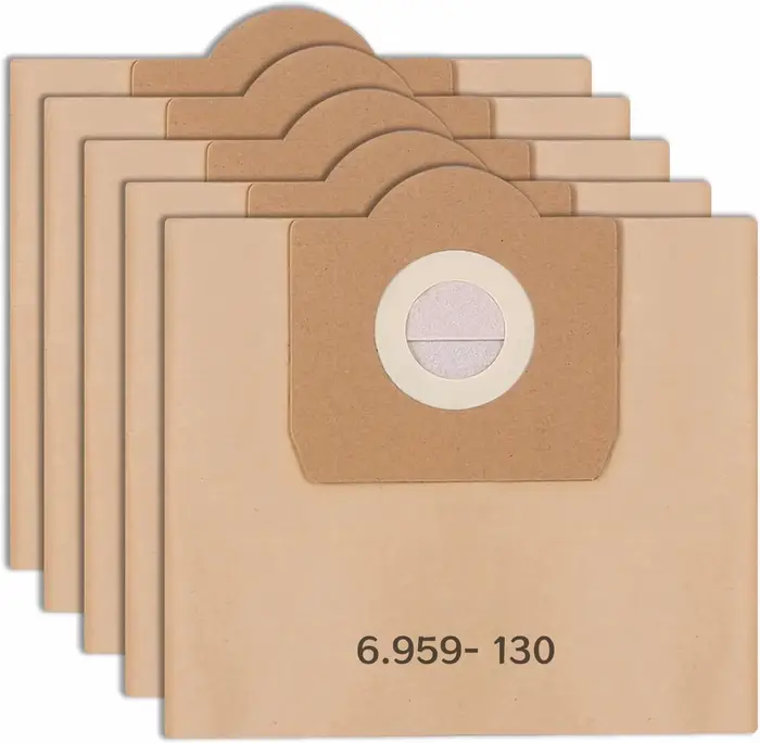 Sacs d'aspirateur pour Karcher WD3, WD 3 Premium, WD3200, WD3500P, MV3, MV3P Premium, A2204, A2534, 