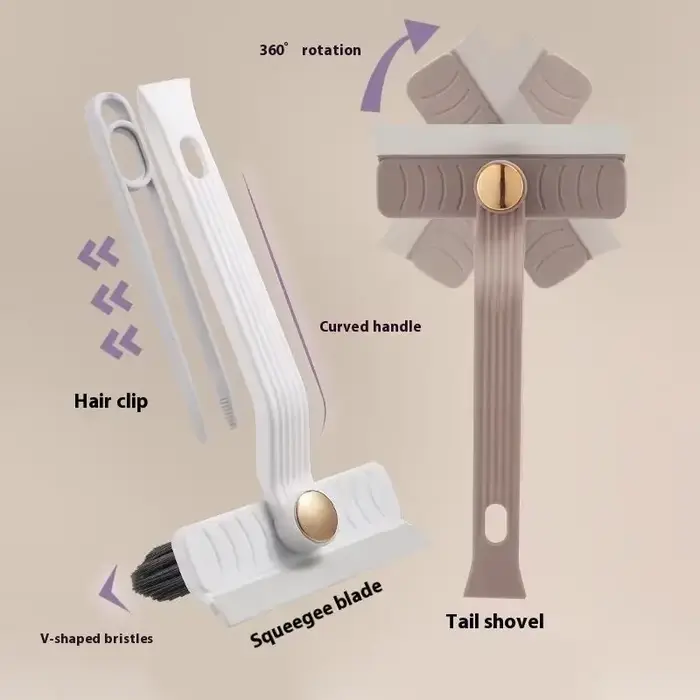 Brosse de nettoyage de carrelage polyvalente